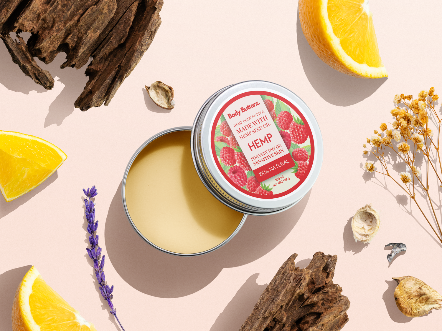 Frambozenzalf - Bodybutter