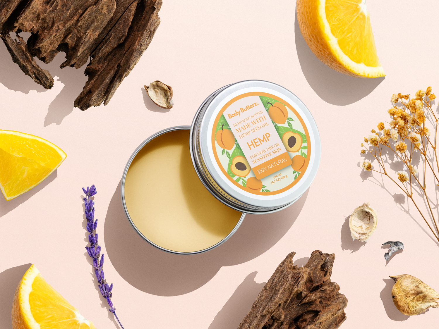 Abrikozenzalf - Bodybutter
